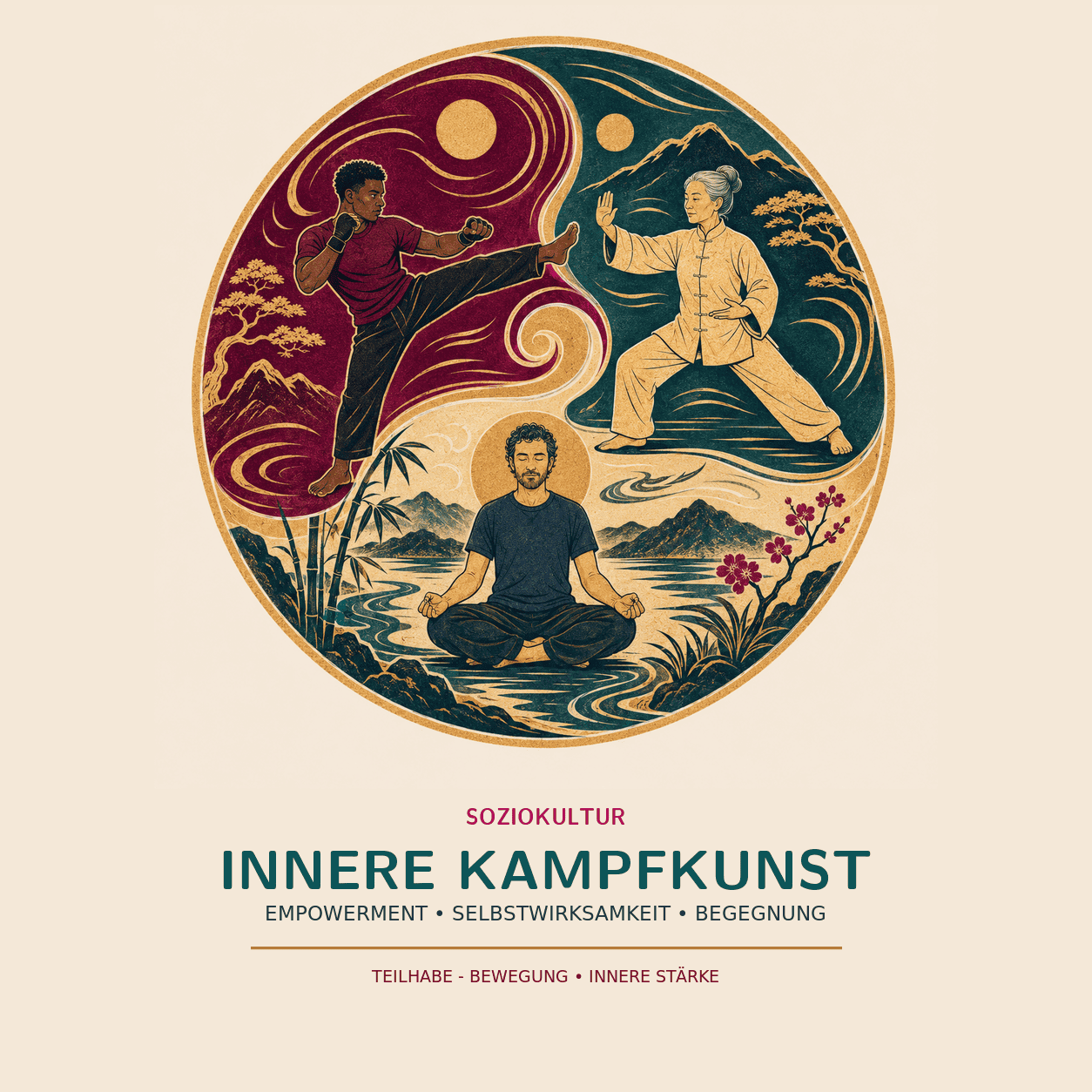 Soziokulturelle Projekte mit Bewegung und innerer Kampfkunst in Basel