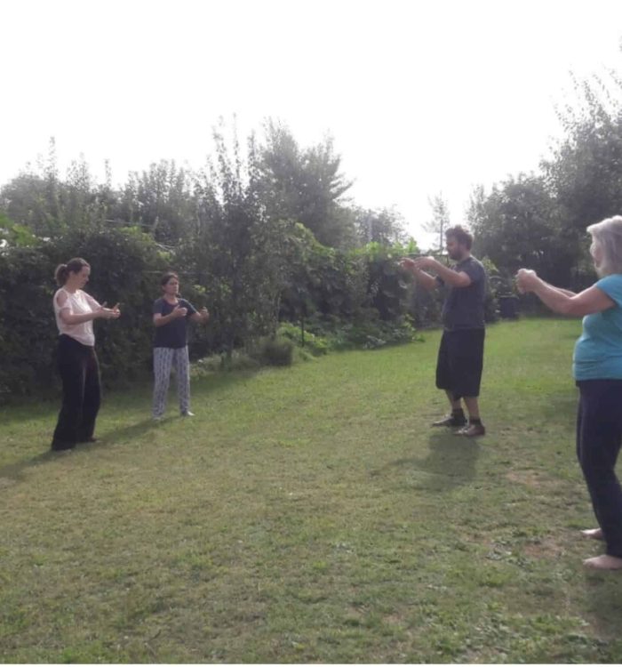 Taichi in den Schlemmergärten